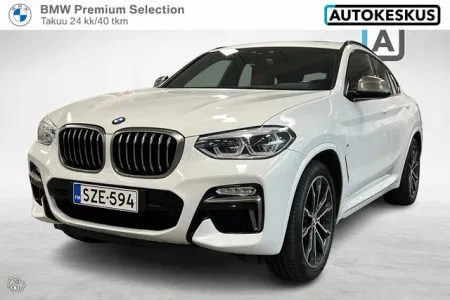 BMW X4 G02 xDrive M40i A *HUD / Kattoluukku / Comfort access / Koukku / Harman Kardon* - Autohuumakorko 1,99%+kulut - BPS vaihtoautotakuu 24 kk